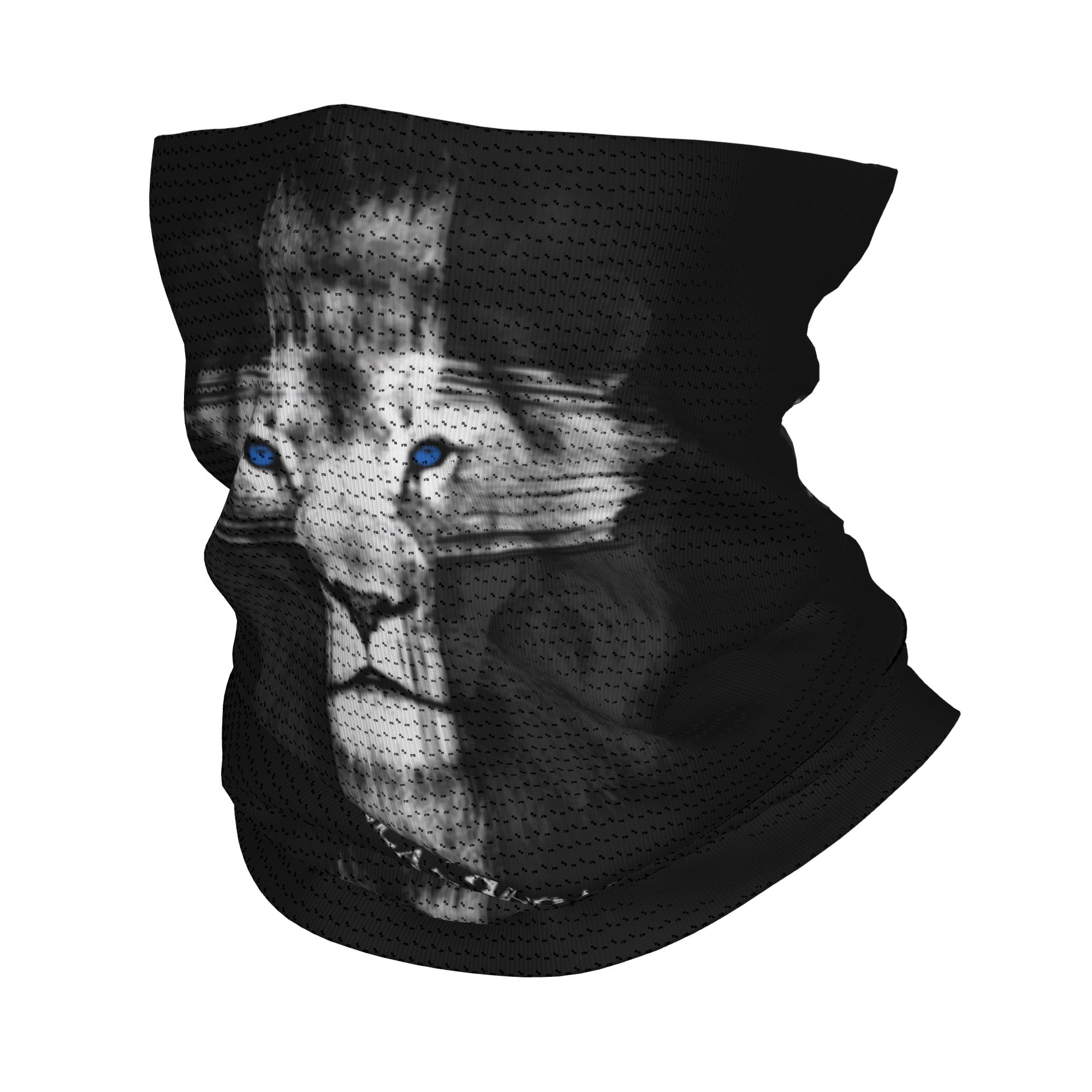 Neck Warmer Tube - Individuelles cooles Winter-Kopfband mit Löwe von
