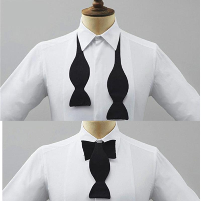 Bow Tie Pre Tied - Formelle, vorgebundene, verstellbare Fliege für Herren,