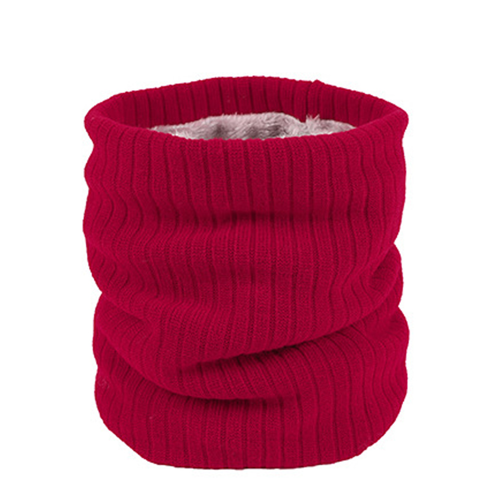 Infinity Scarf Knit - OVTRB Fleece-Halswärmer für kaltes Wetter, Thermo-Halsmanschette,