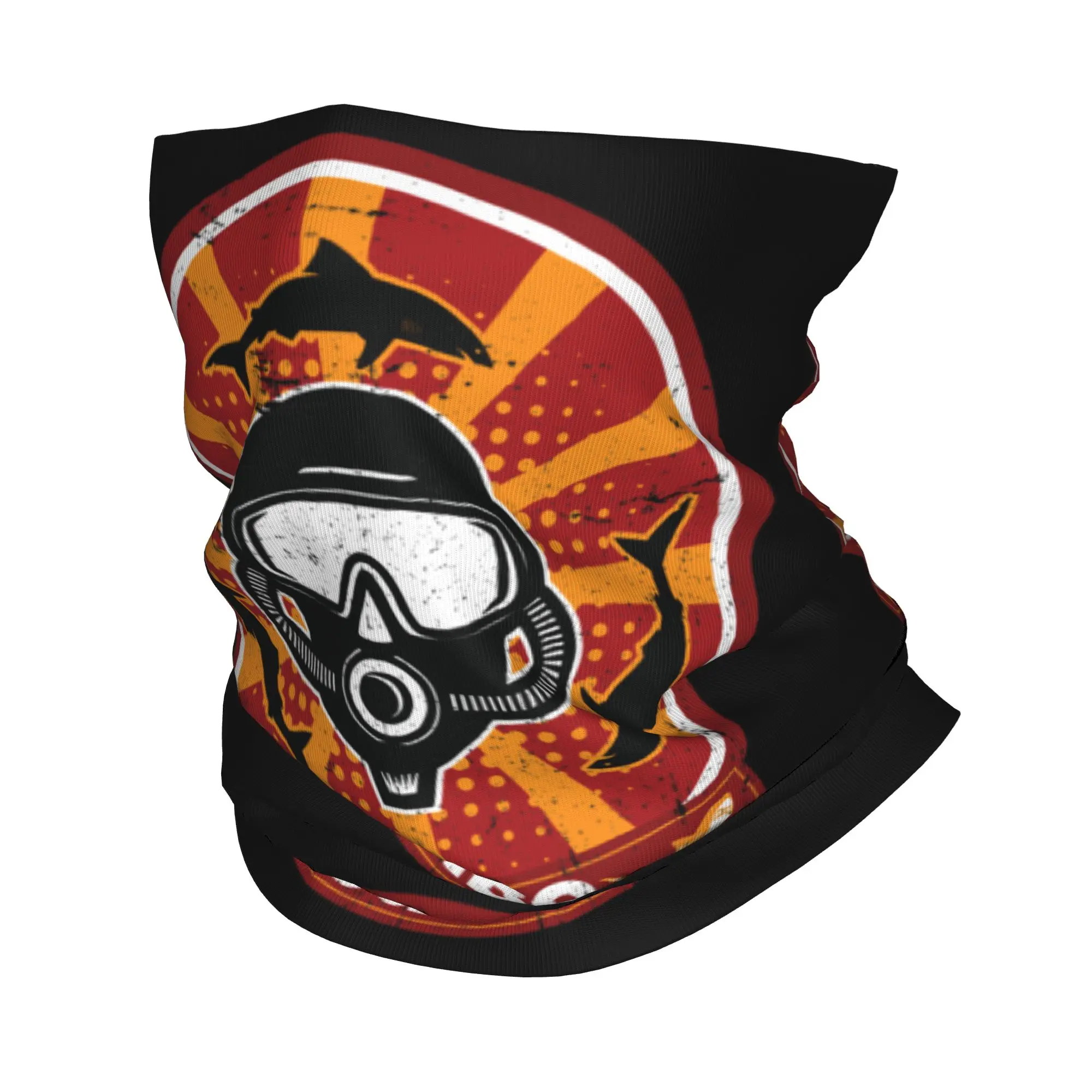 Neck Warmer Tube - Dive Diver Scuba Diving Winter-Stirnband, Halswärmer,