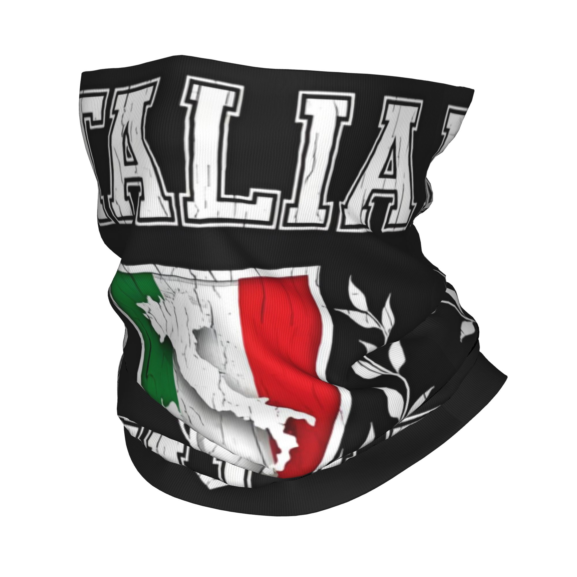 Neck Warmer Tube - Benutzerdefinierte Italien Flagge Bandana Halswärmer Männer