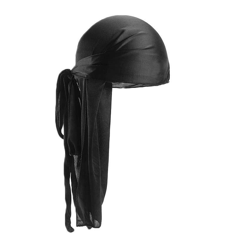 Bandana Doo Rag - 1 Stück/Set Unisex Satin Atmungsaktiver Seidiger