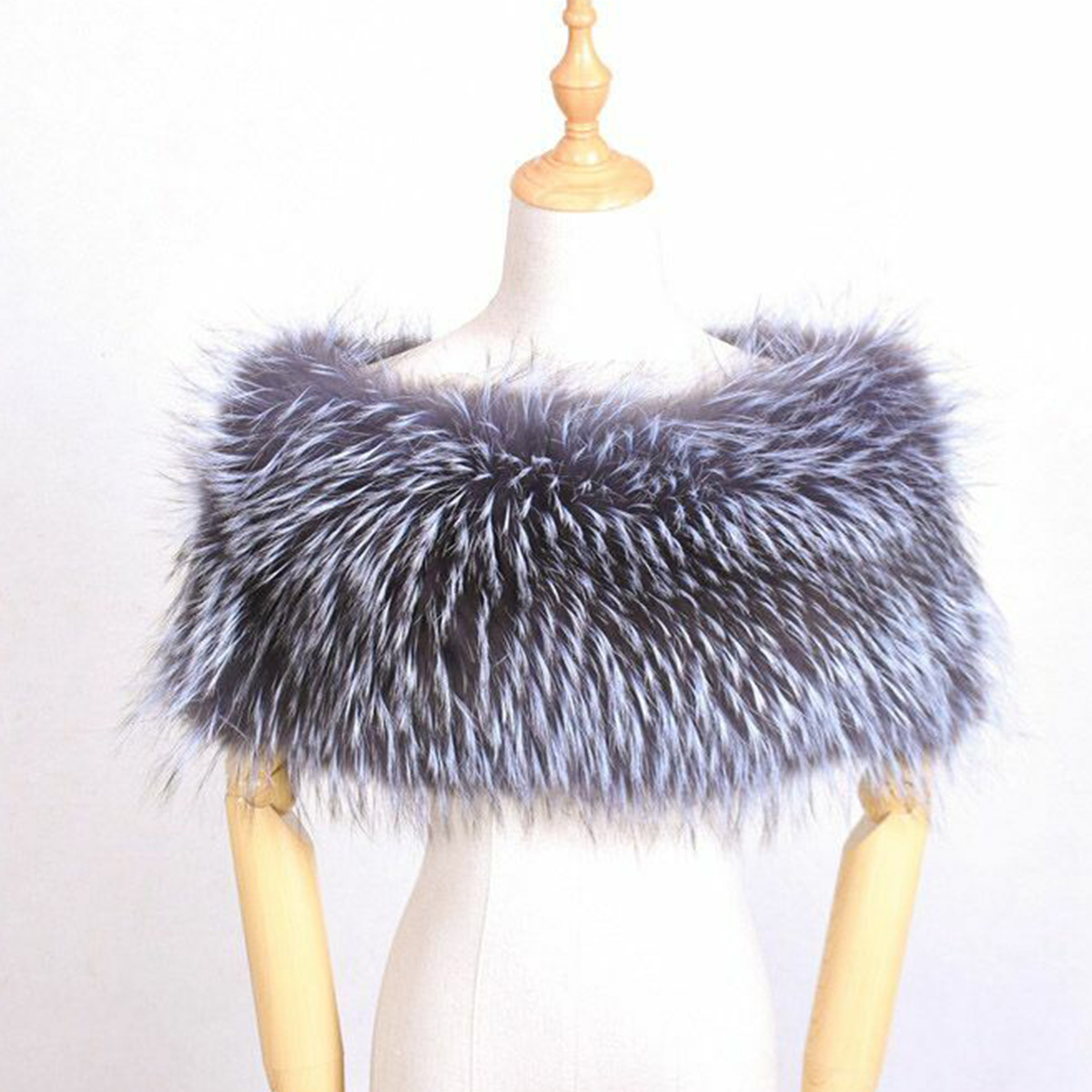 Stole Wedding Shawl - Natürliche Pelz Braut Schal Fuchs Pelz