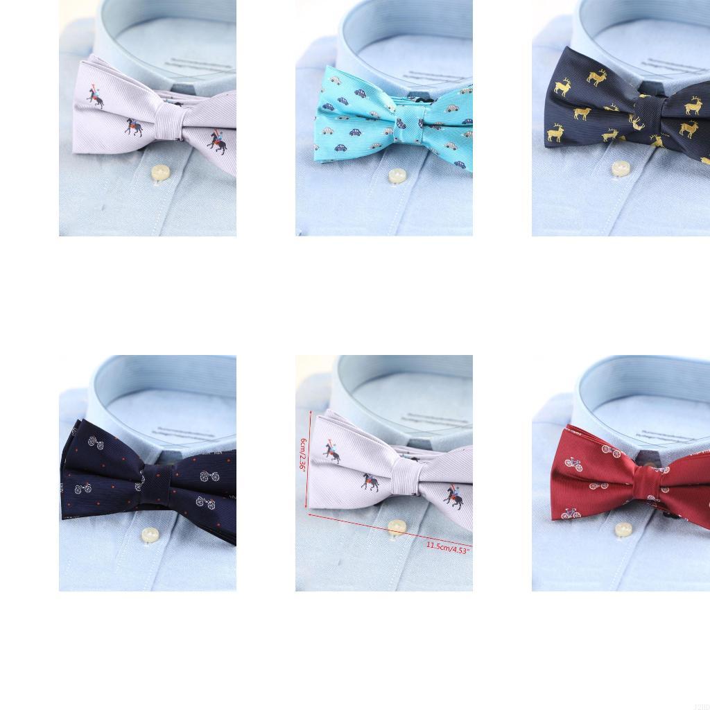 Bow Tie Pre Tied - J2HD handgefertigte Fliegen für Männer formelle
