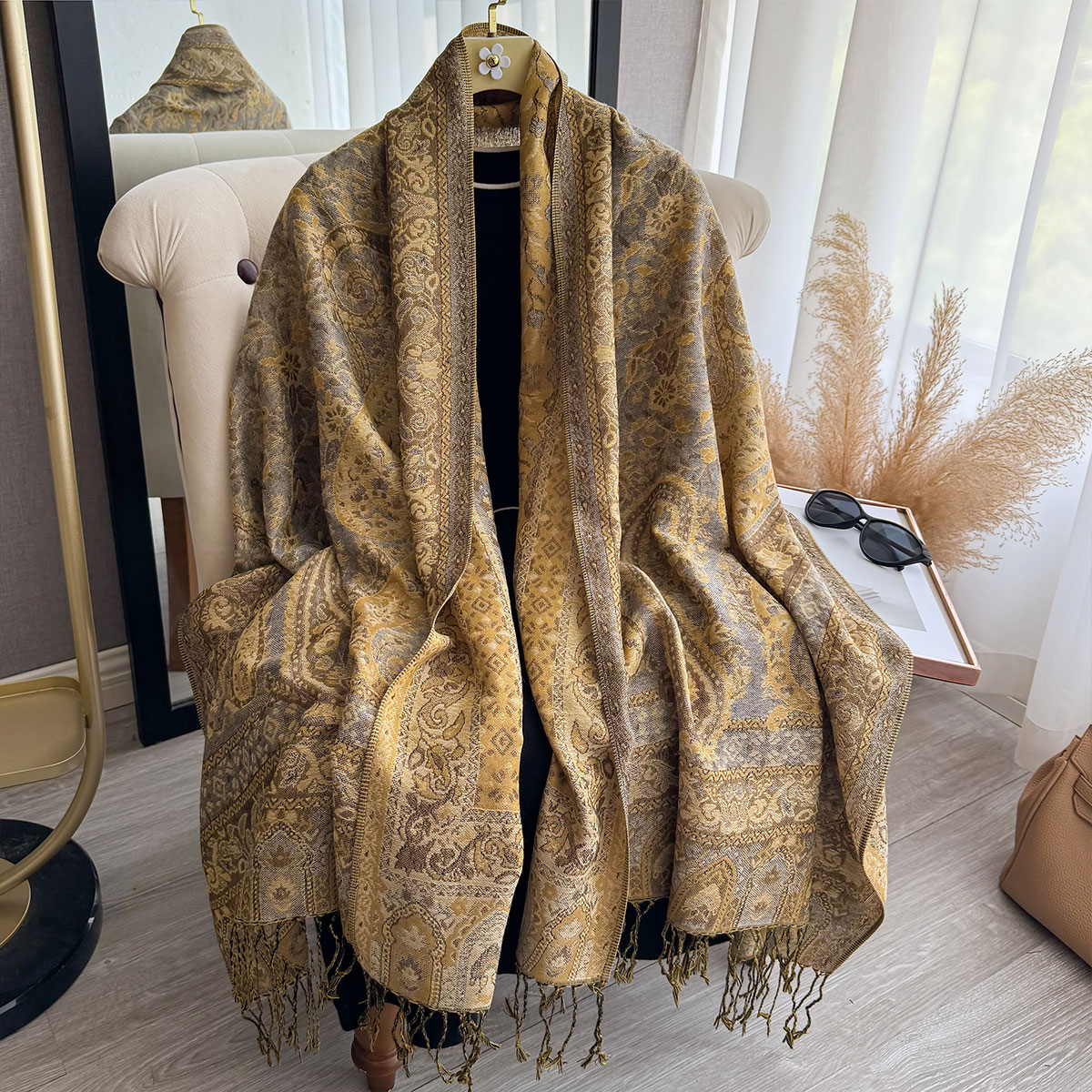 Woven Scarf Blanket - 2023 quaste Decke Design Ethnischen Stil