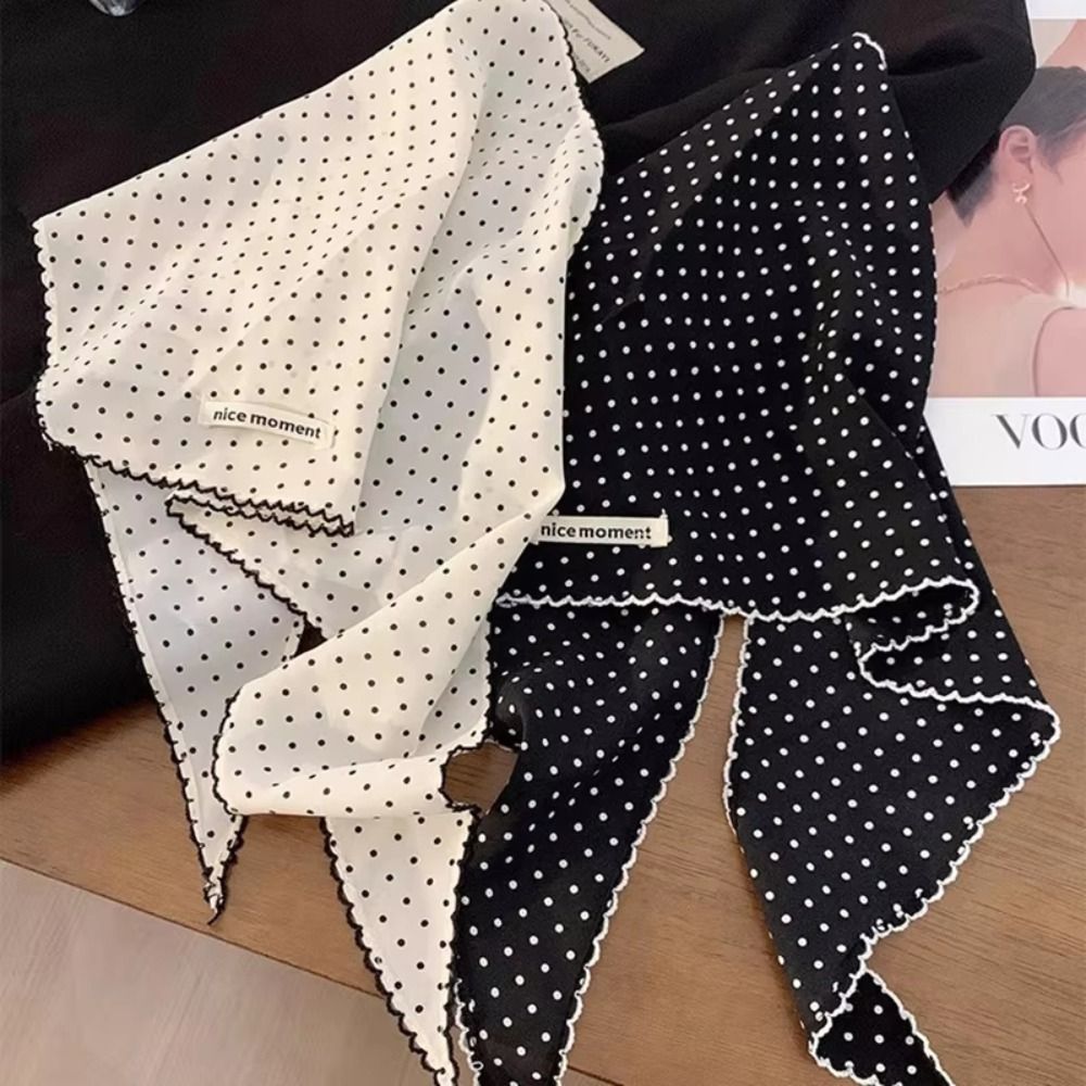 Head Wrap Turban - Modisches Strand-Dreieckstuch mit Spitzenbesatz, Atmungsaktives Vielseitiges