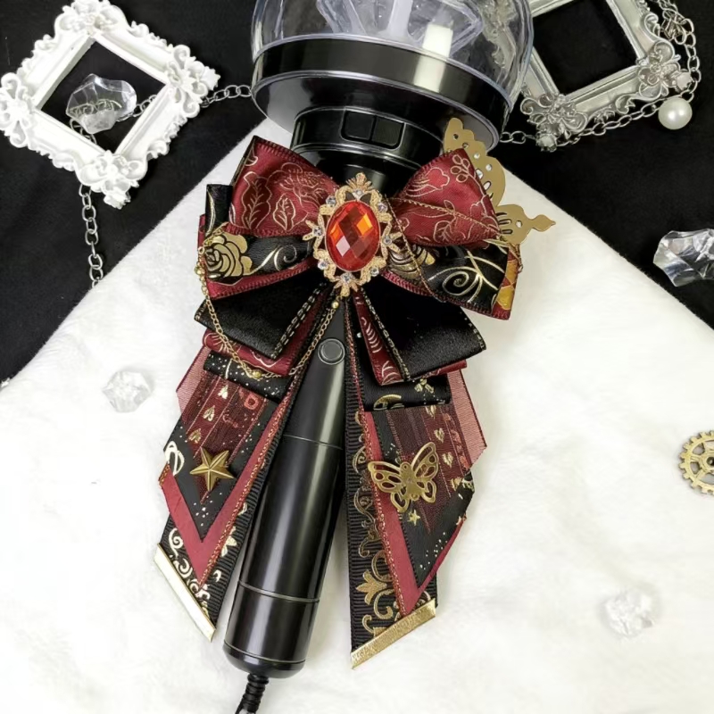 Tie Bar Set Gift - Vintage Lolita Luxus Schleifenknoten Musik-Accessoires Damen-Set