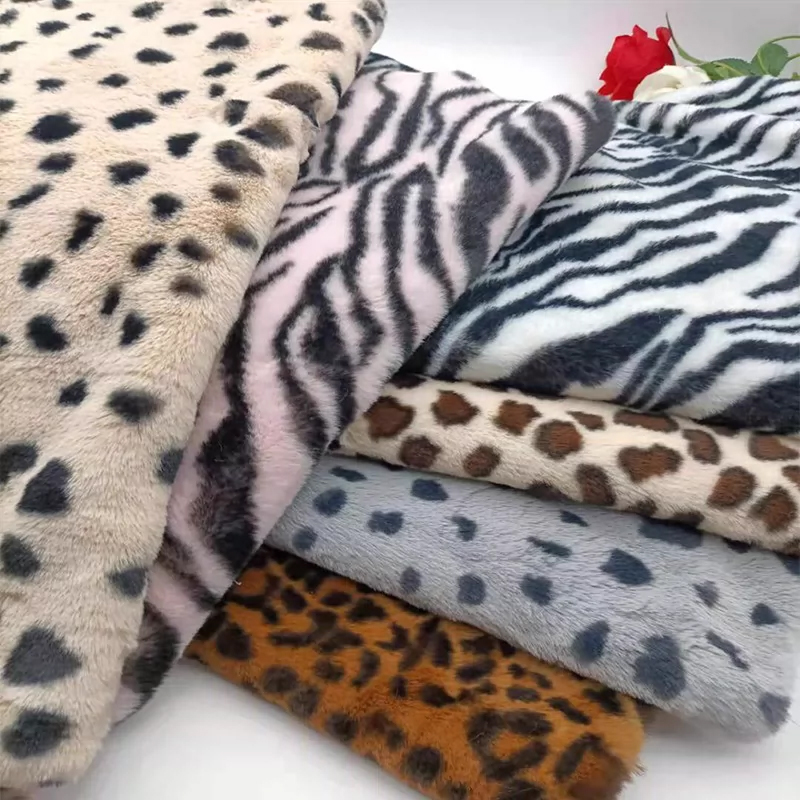 Woven Scarf Blanket - 0,5/1/2 Yards 10 mm Nachahmung Kaninchen