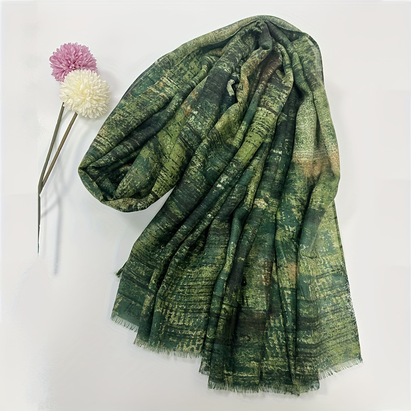 Pashmina Wrap Large - Luxusmarke Schal Retro Baumwoll schal Dame