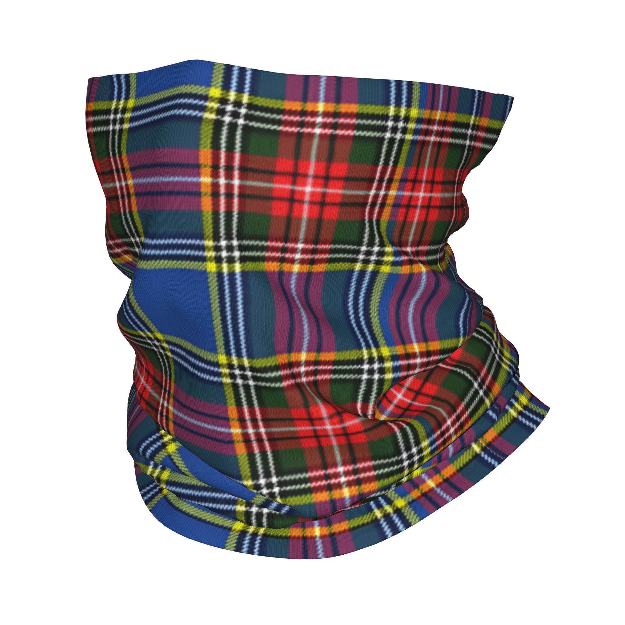 Neck Warmer Tube - Benutzerdefinierte Royal Tartan Plaid Winter Stirnband