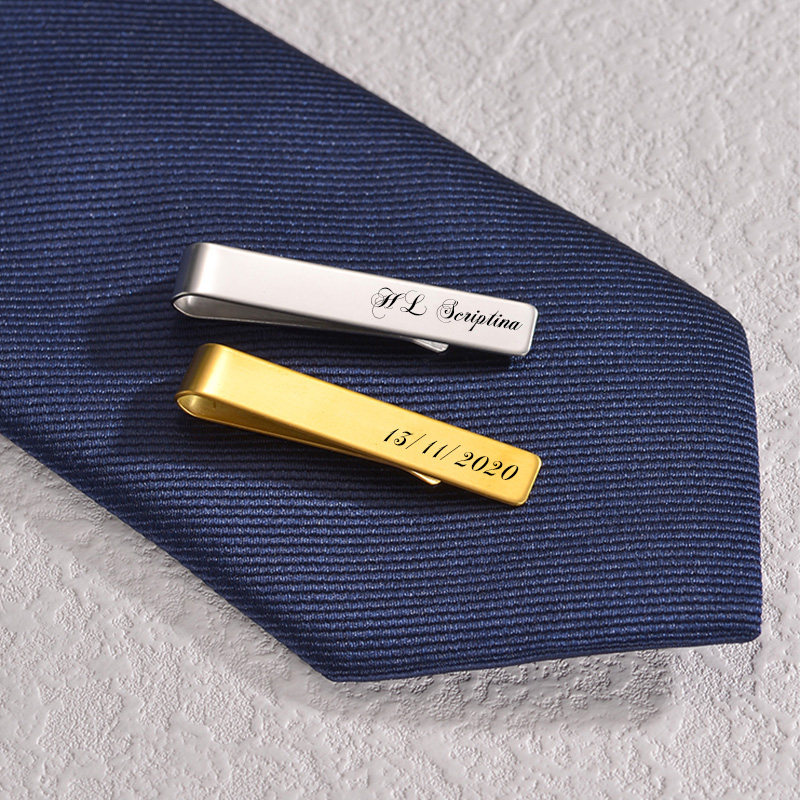 Edelstahl gravierte Name Krawa – Tie Bar Set Gift Bewertung und Preis