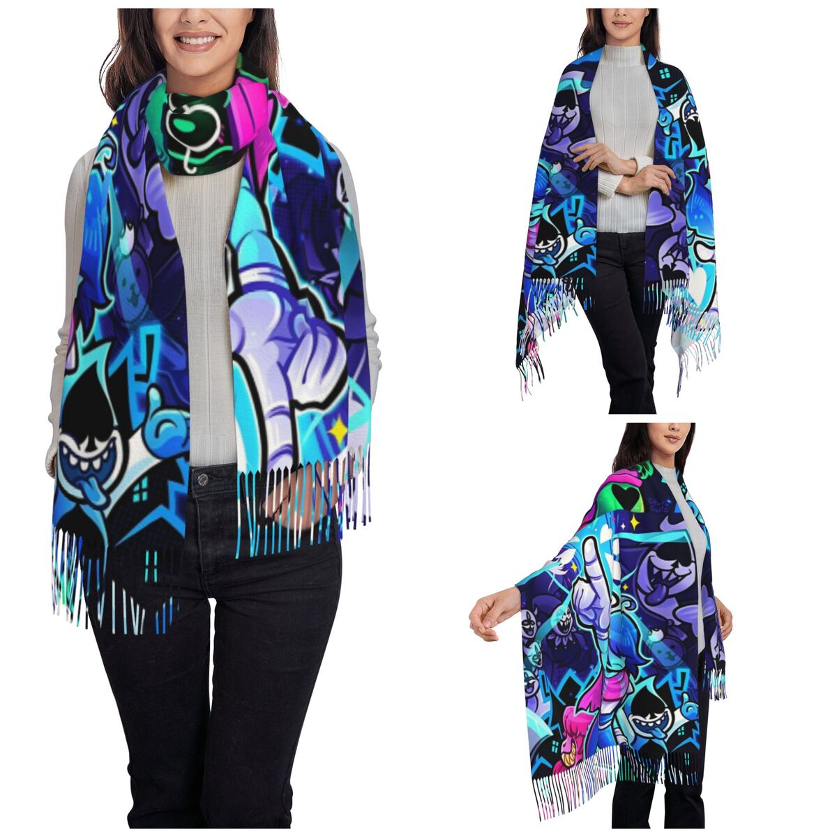 Deltarunes Schal Wraps Damen W – Pashmina Wrap Large Bewertung und Preis