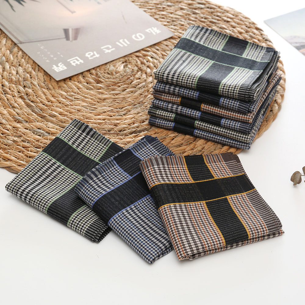 3/6/12 Stück Herren-Taschentuc – Handkerchief Cotton Men Bewertung und Preis