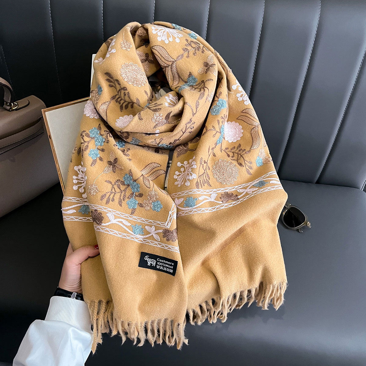 Neue Winter Warme Kaschmir Sch – Woven Scarf Blanket Bewertung und Preis