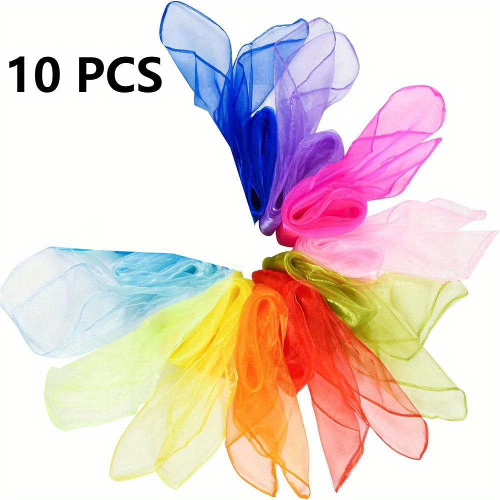 10 stücke/12 stücke Neue Stil  – Scarf Silk Square Bewertung und Preis