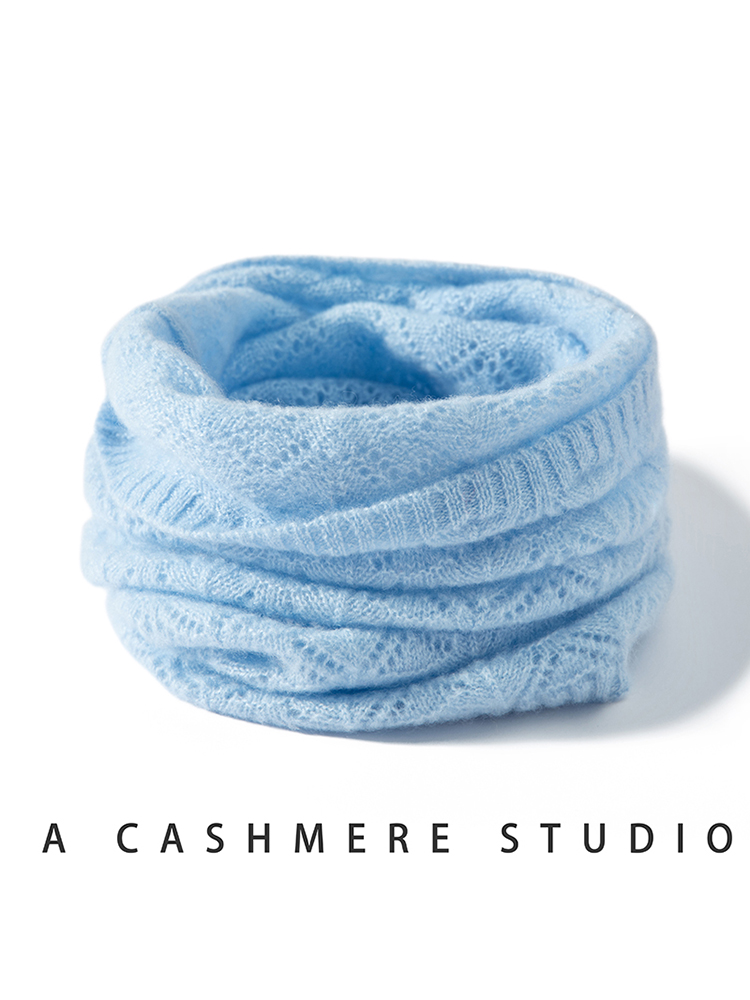 Damen 100% Kaschmir Fan Pointe – Infinity Scarf Knit Bewertung und Preis