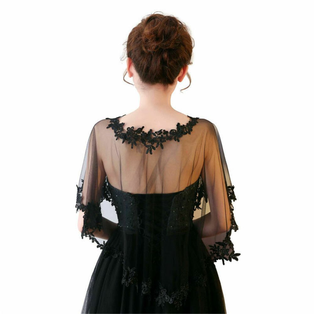 Mode Spitze Kurzarm Shrug Brau – Stole Wedding Shawl Bewertung und Preis