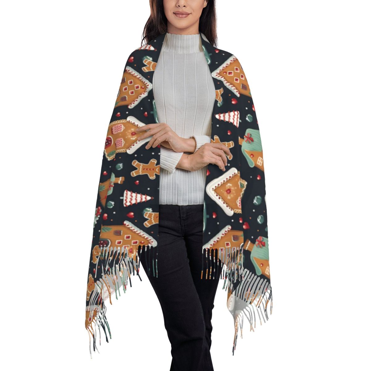 Christmas Delight – skurrile L – Pashmina Wrap Large Bewertung und Preis