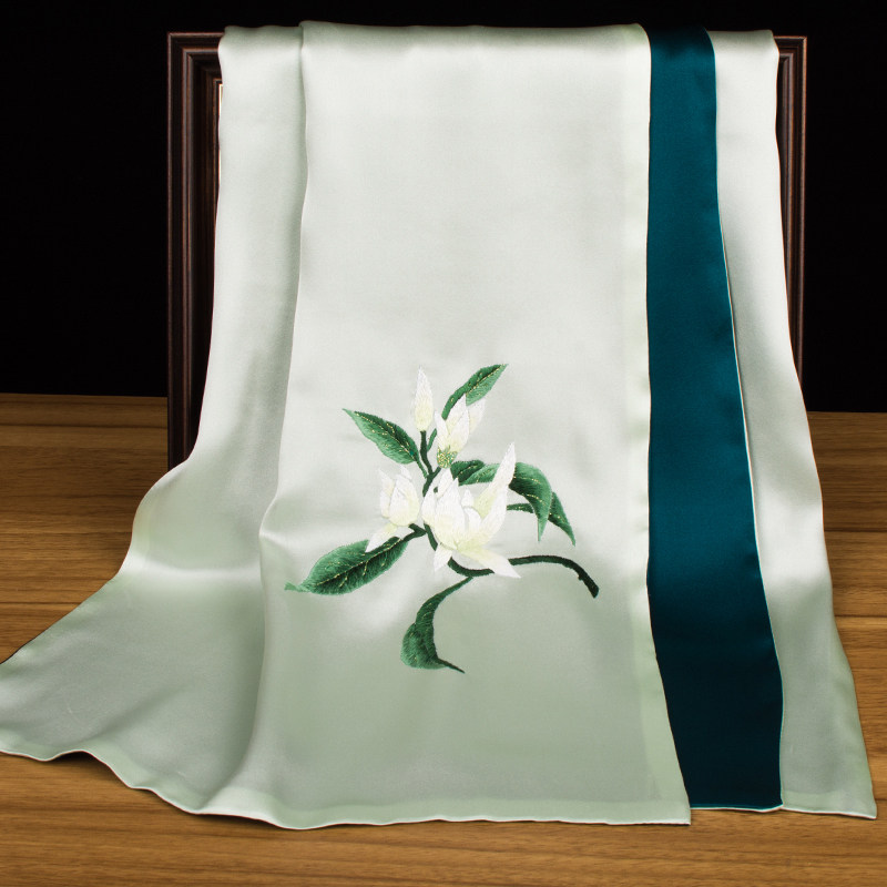 Schal aus reiner Seide mit Suz – Silk Neck Scarf Bewertung und Preis