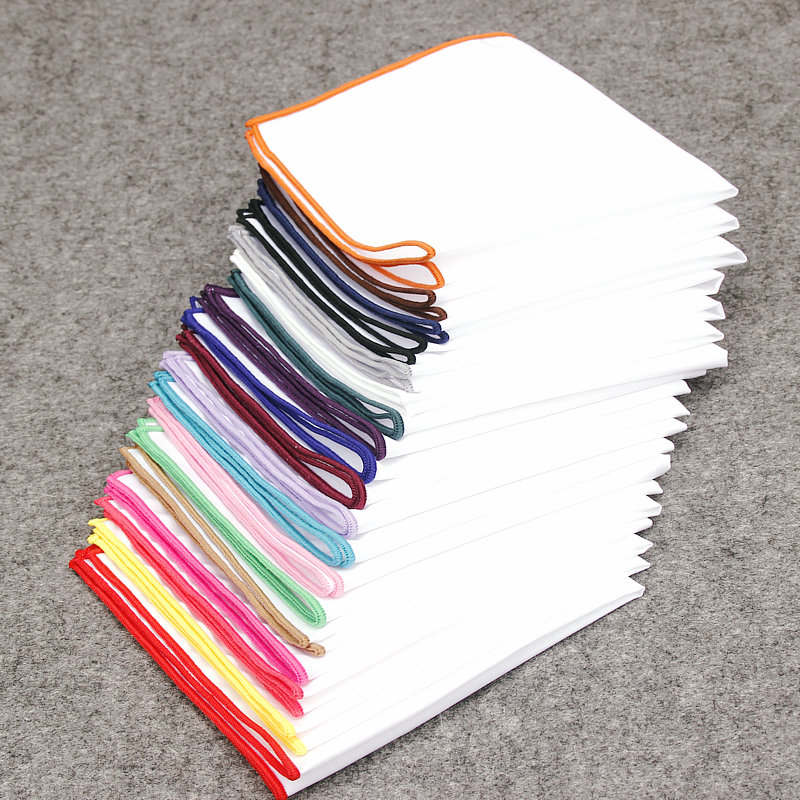 2018 mode Herren Baumwolle Wei – Pocket Square Set Bewertung und Preis
