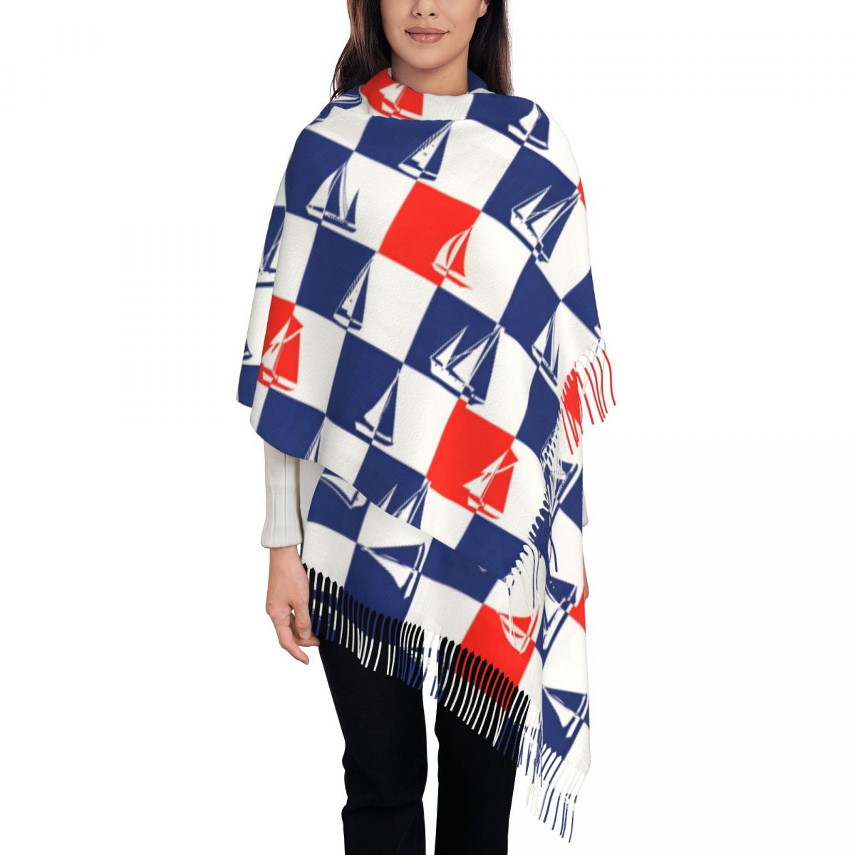 Segelschiff Ozean Schal Herbst – Pashmina Wrap Large Bewertung und Preis