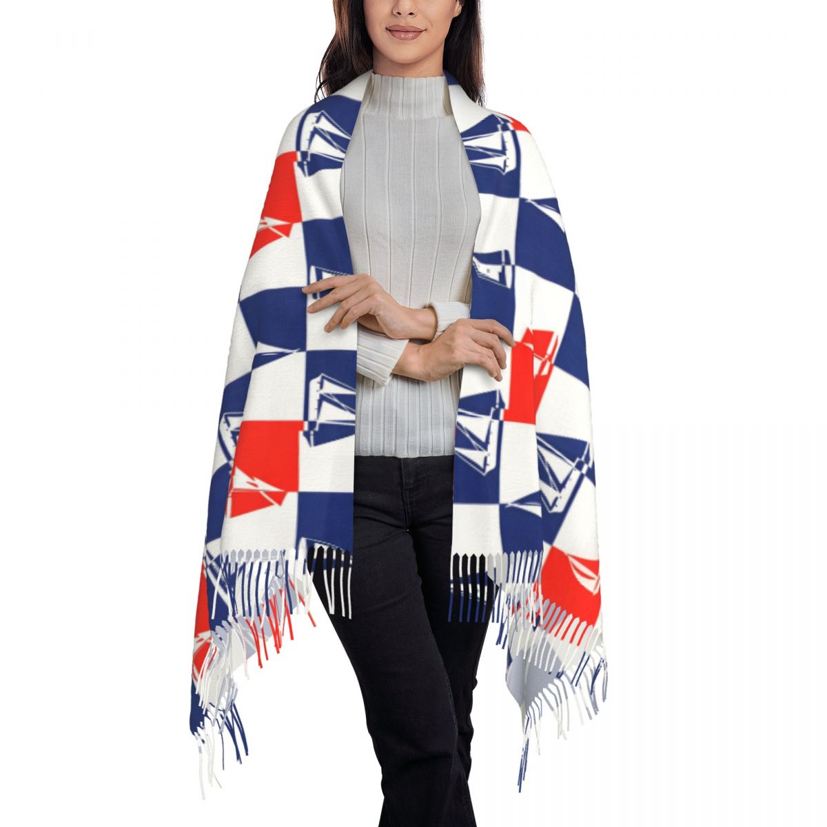 Segelschiff Ozean Schal Herbst – Pashmina Wrap Large Bewertung und Preis