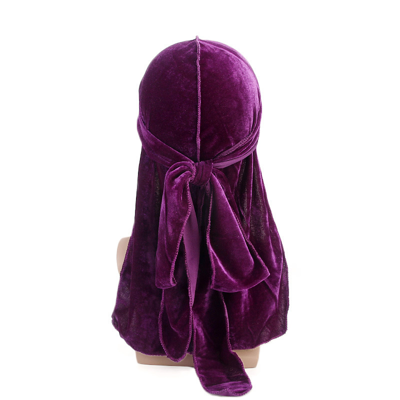 Neue Luxus männer Samt Durags  – Bandana Doo Rag Bewertung und Preis