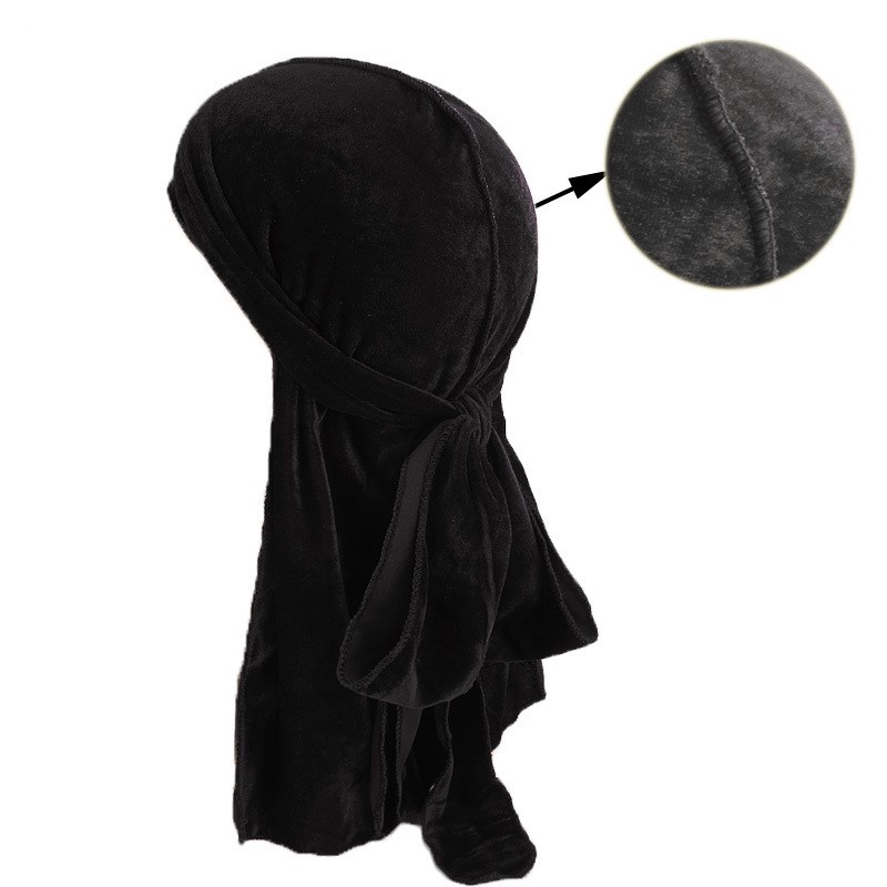 Neue Luxus männer Samt Durags  – Bandana Doo Rag Bewertung und Preis