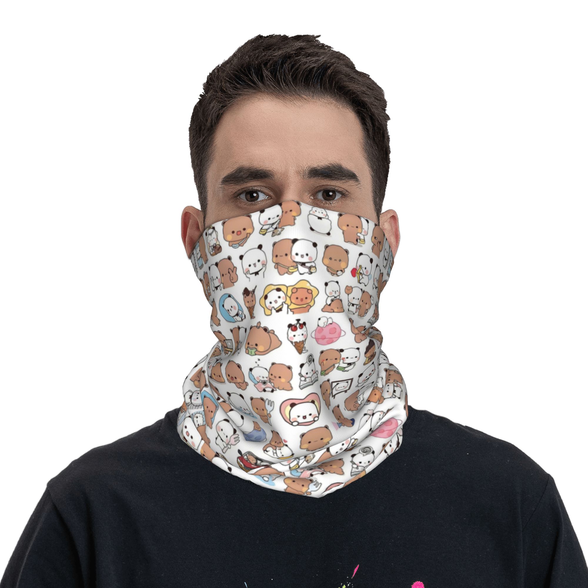 Benutzerdefinierte Bär Cartoon – Neck Warmer Tube Bewertung und Preis