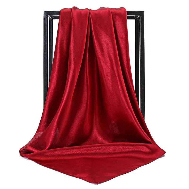 Frauen Mode 90*90cm Herbst Som – Scarf Silk Square Bewertung und Preis