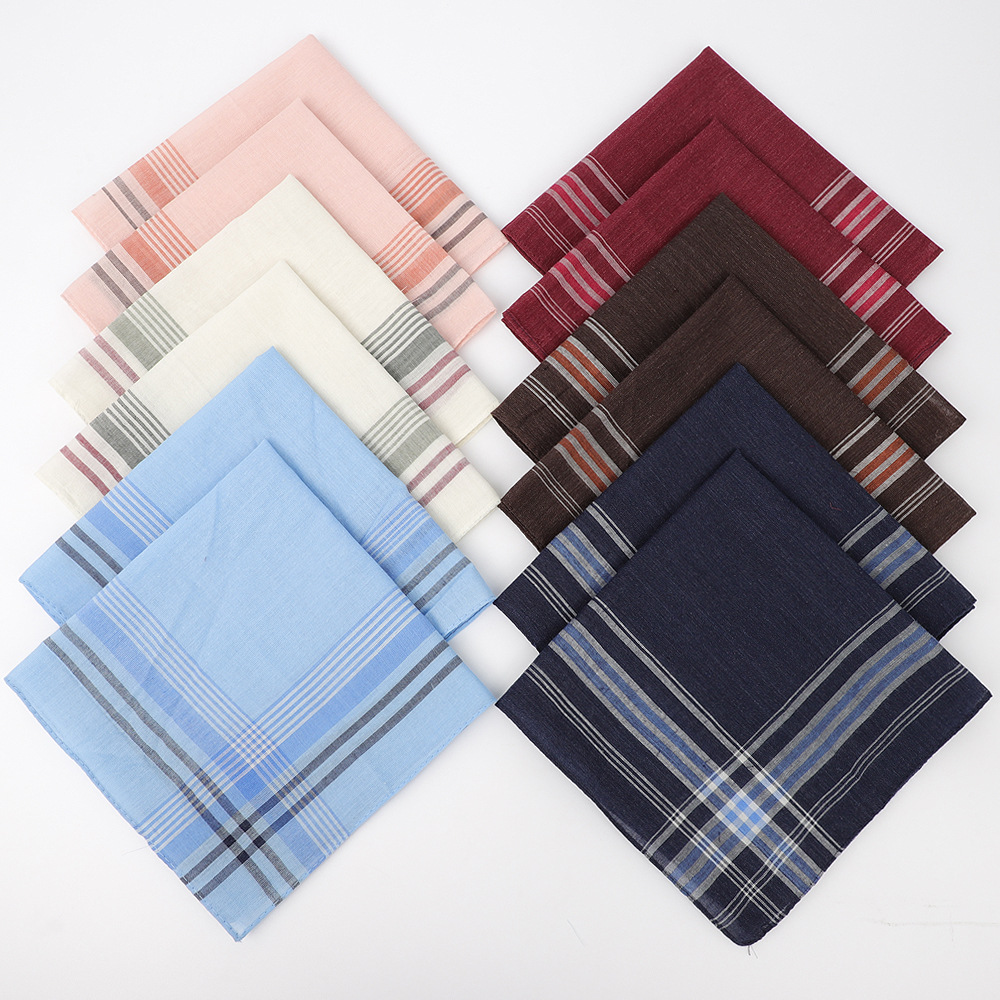 6 Stück Herren-Taschentuch, ge – Handkerchief Cotton Men Bewertung und Preis