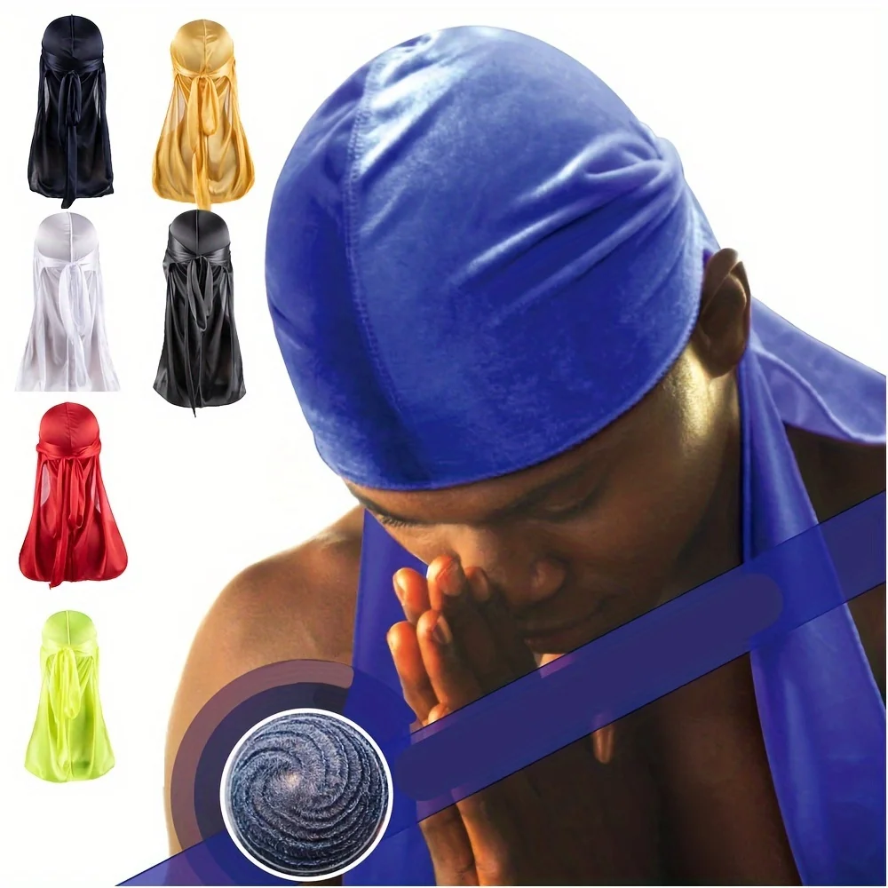 Herren Seiden-Durag Bonnet Ban – Bandana Doo Rag Bewertung und Preis