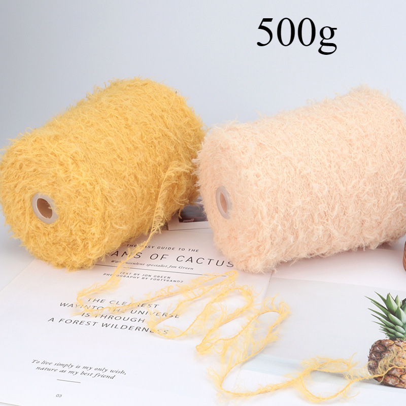 500 g Teddy-Samt-Rollwollgarn, – Woven Scarf Blanket Bewertung und Preis