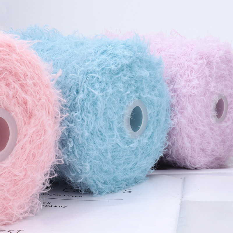 500 g Teddy-Samt-Rollwollgarn, – Woven Scarf Blanket Bewertung und Preis