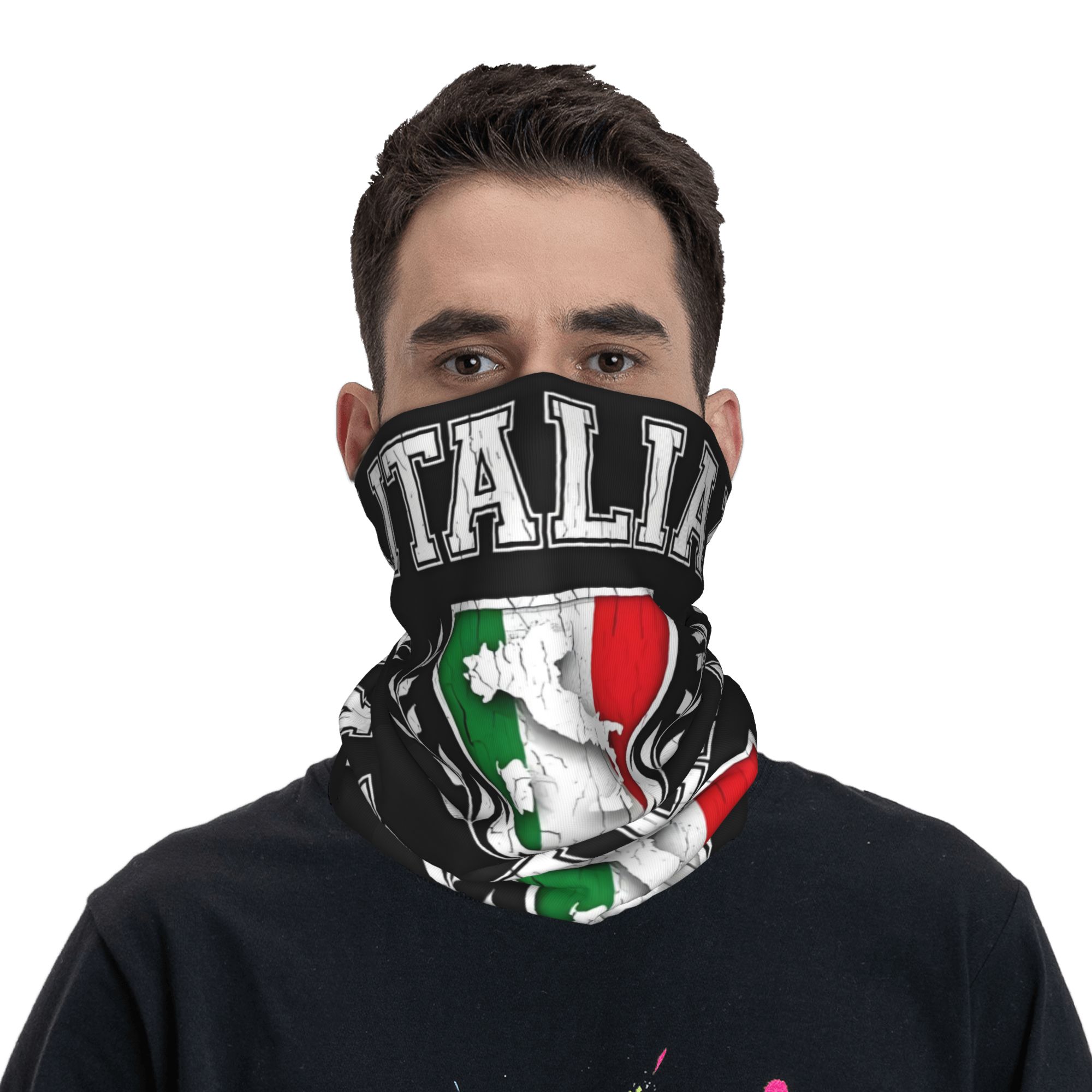 Benutzerdefinierte Italien Fla – Neck Warmer Tube Bewertung und Preis