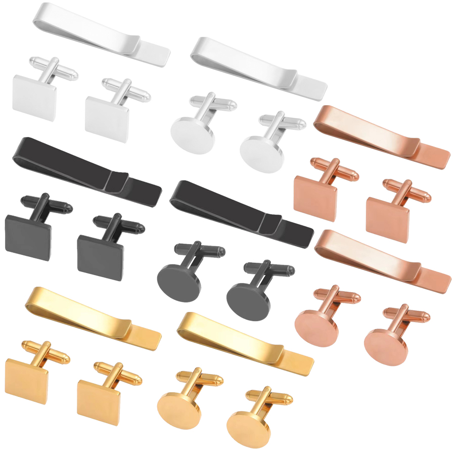 Freeteeme Neue Mode Manschette – Tie Bar Set Gift Bewertung und Preis