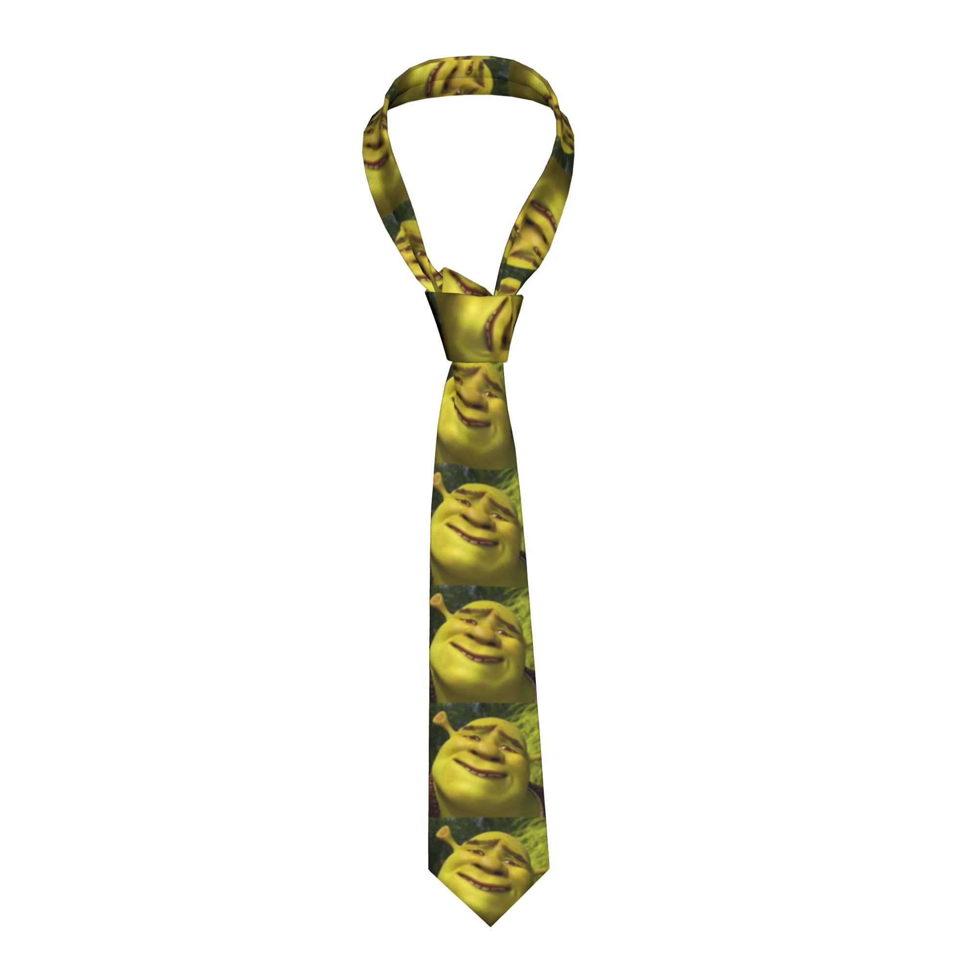 Shrek-Memes Anime Krawatten fü – Skinny Tie Men Bewertung und Preis