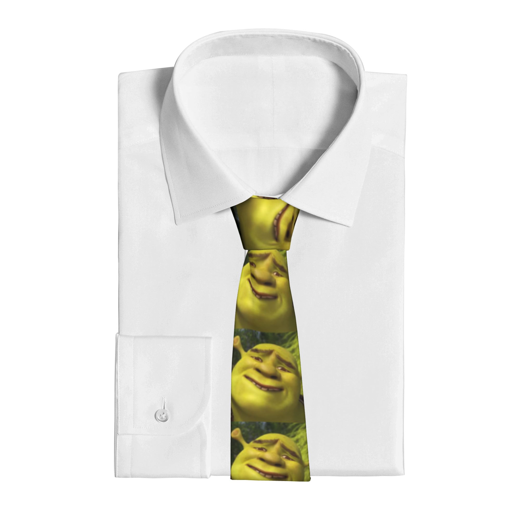 Shrek-Memes Anime Krawatten fü – Skinny Tie Men Bewertung und Preis