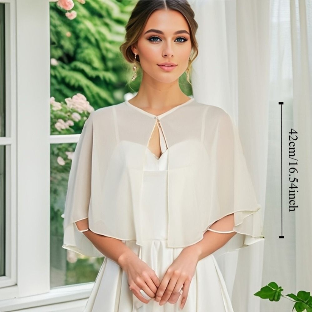 Transparentes Vintage-Capelet  – Stole Wedding Shawl Bewertung und Preis