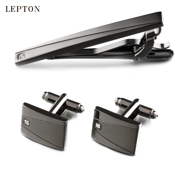 Klassische schwarze Manschette – Tie Bar Set Gift Bewertung und Preis