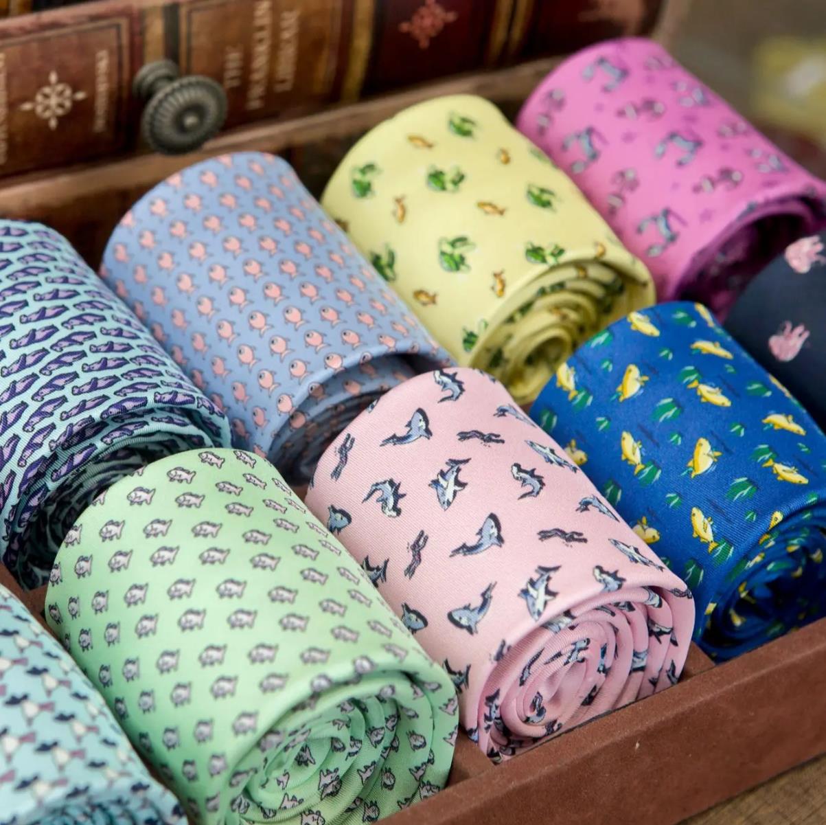 Mehrfarbige bunte Charaktermus – Skinny Tie Men Bewertung und Preis