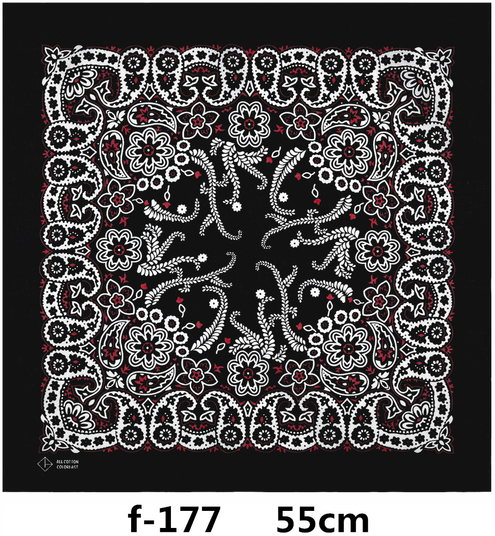 F151 Unisex Hip-Hop Baumwoll-B – Handkerchief Cotton Men Bewertung und Preis