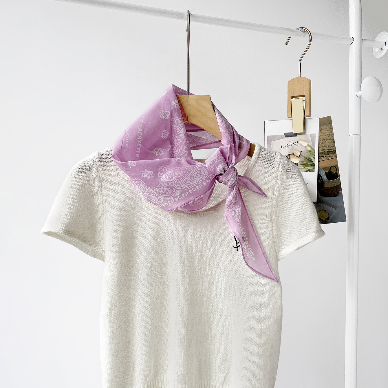Luxuriöser Schal für Damen, Hi – Bandana Cotton Bewertung und Preis