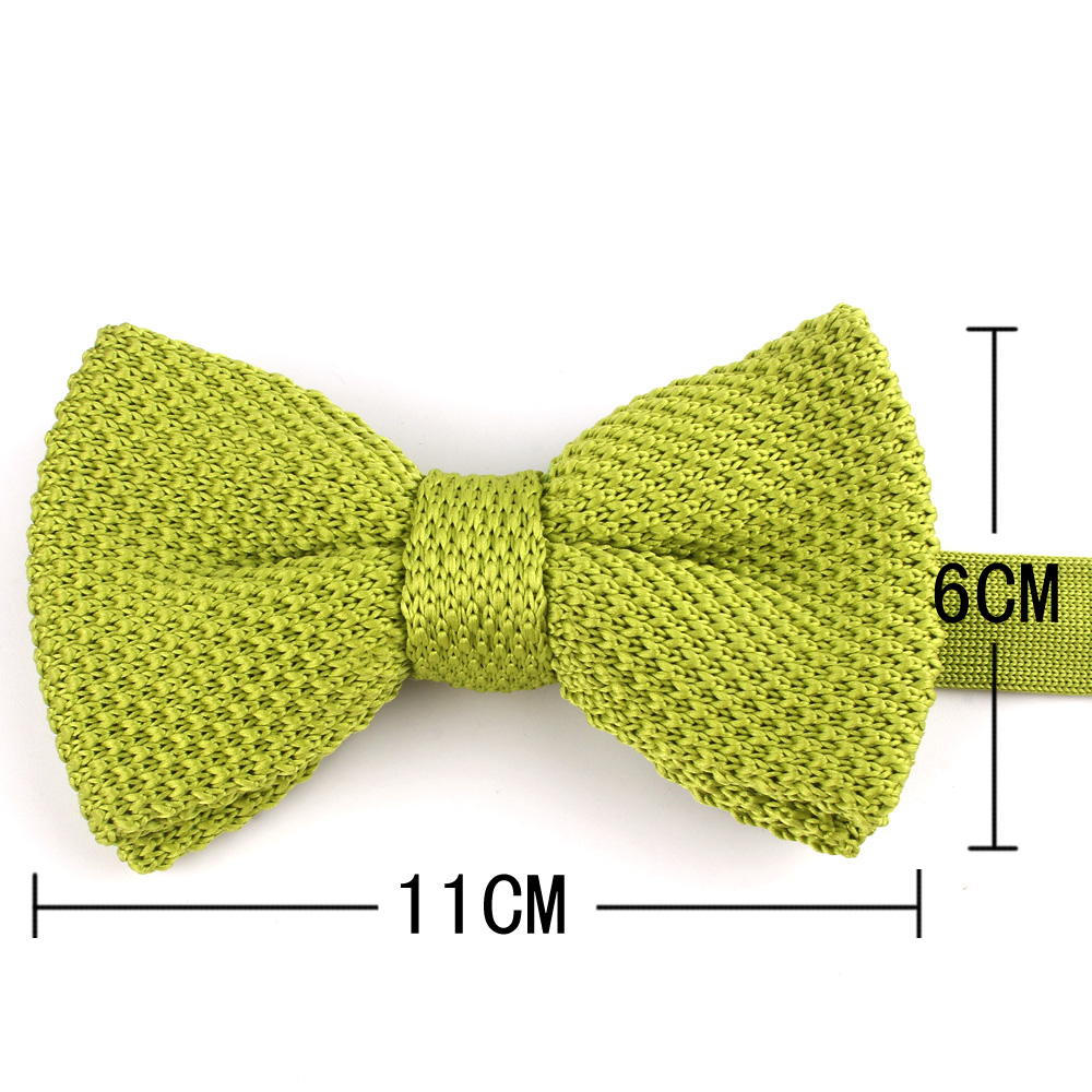 Neue Männer solide gestrickte  – Bow Tie Pre Tied Bewertung und Preis