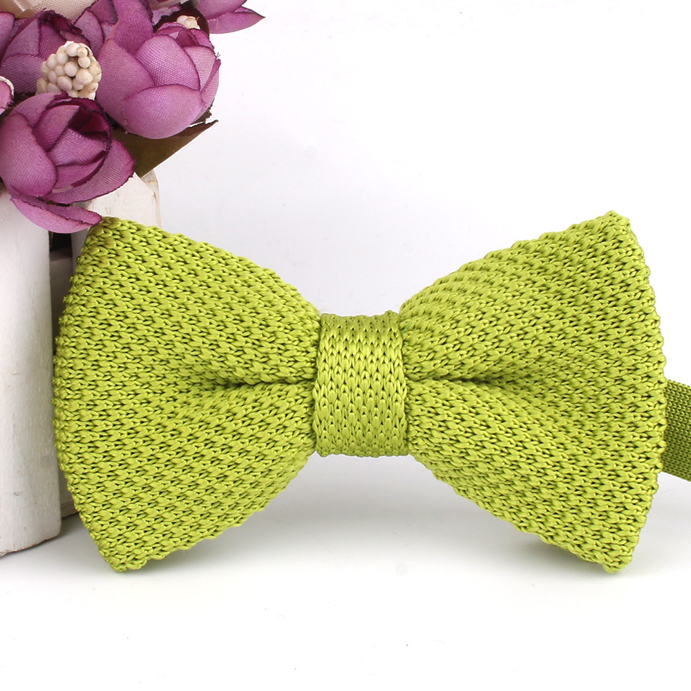 Neue Männer solide gestrickte  – Bow Tie Pre Tied Bewertung und Preis