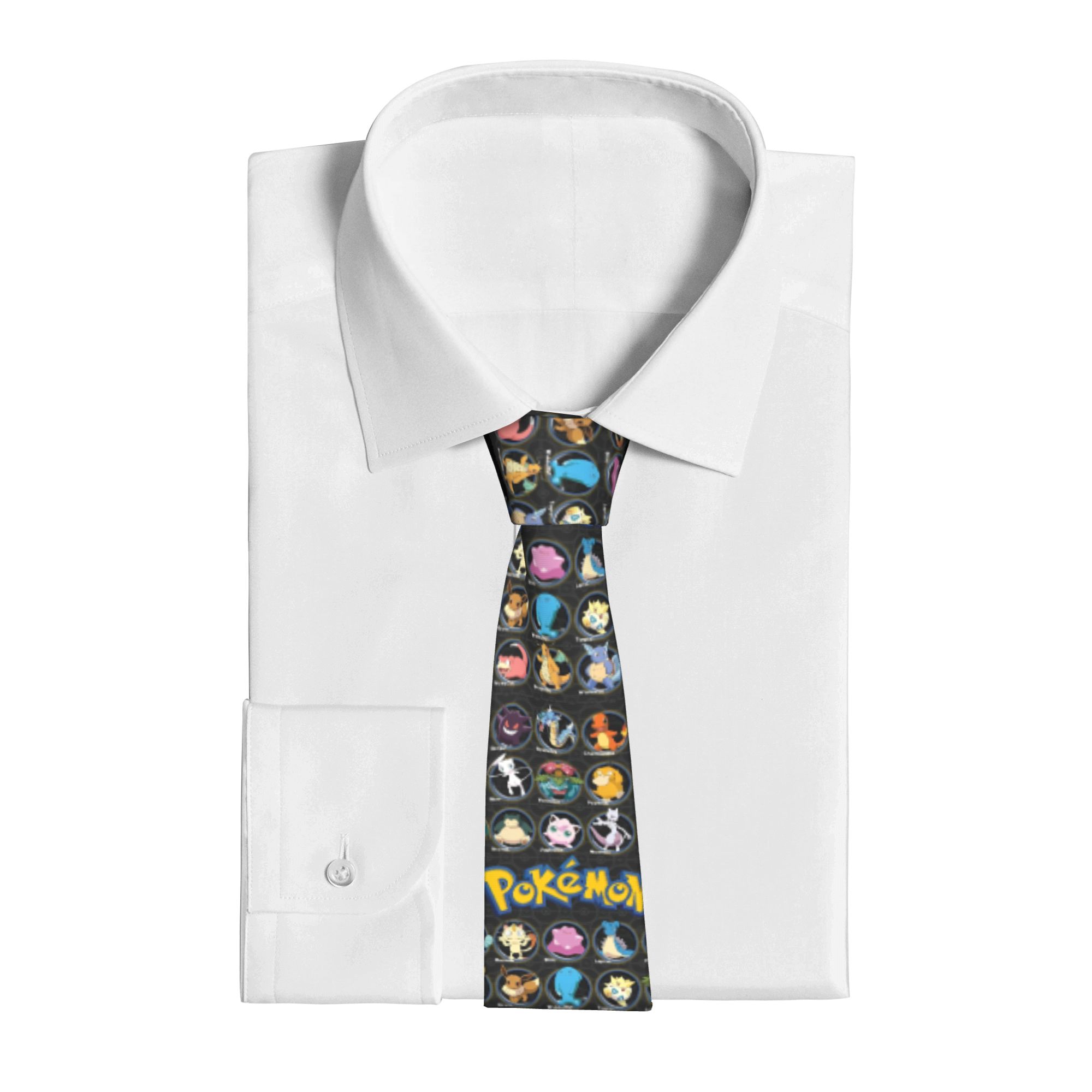 Krawatten mit Cartoon-Pokémon- – Skinny Tie Men Bewertung und Preis