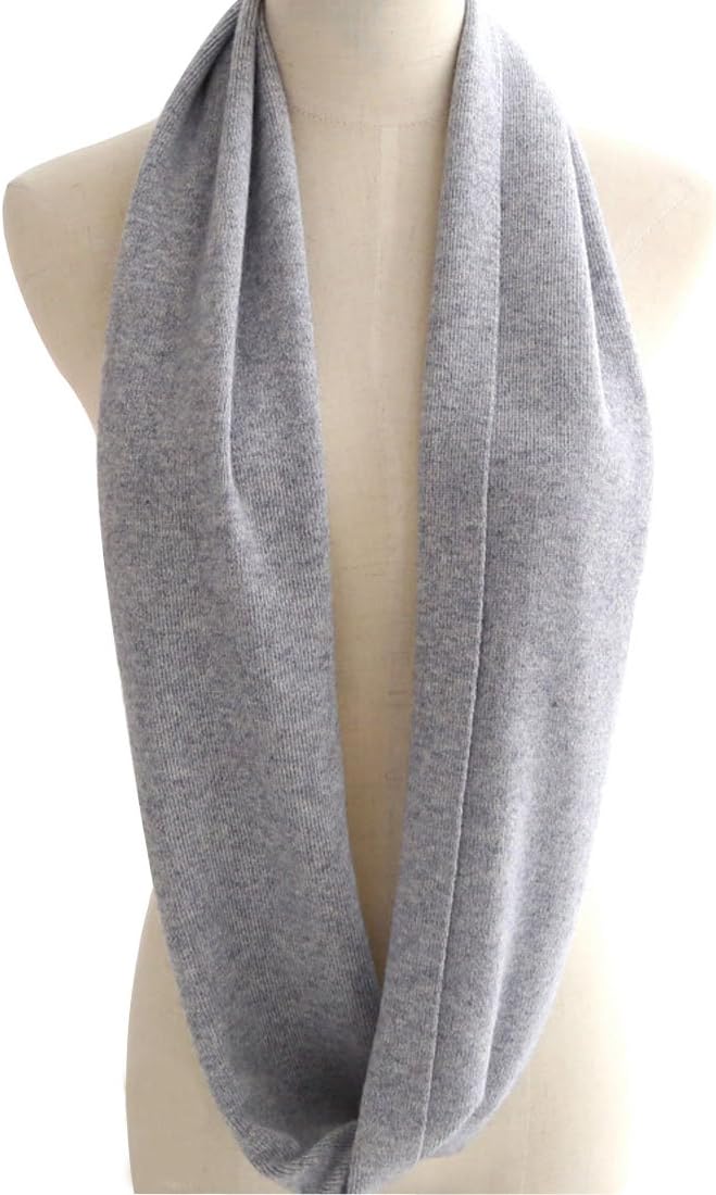 Unisex weiches Kaschmir solide – Infinity Scarf Knit Bewertung und Preis