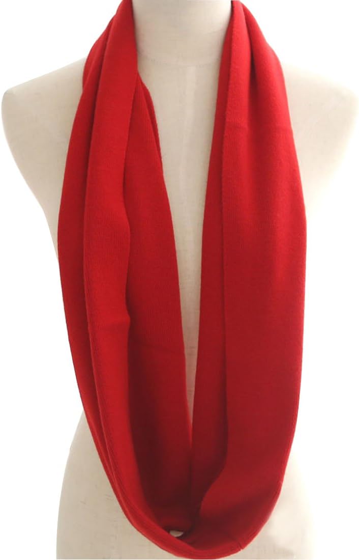 Unisex weiches Kaschmir solide – Infinity Scarf Knit Bewertung und Preis