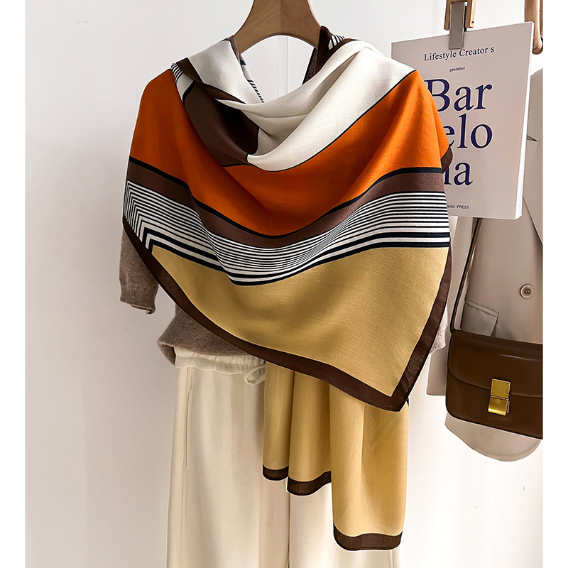Luxus Marke Schal Wolle Baumwo – Pashmina Wrap Large Bewertung und Preis