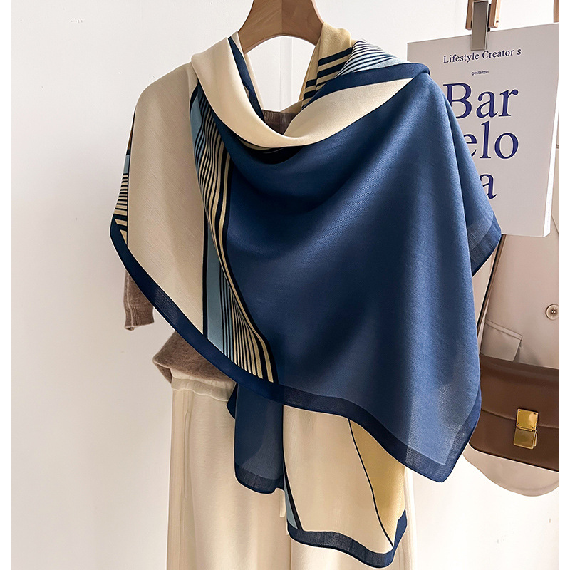 Luxus Marke Schal Wolle Baumwo – Pashmina Wrap Large Bewertung und Preis